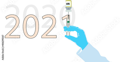 Covid 19 vaccine over the date 2020 and 2021