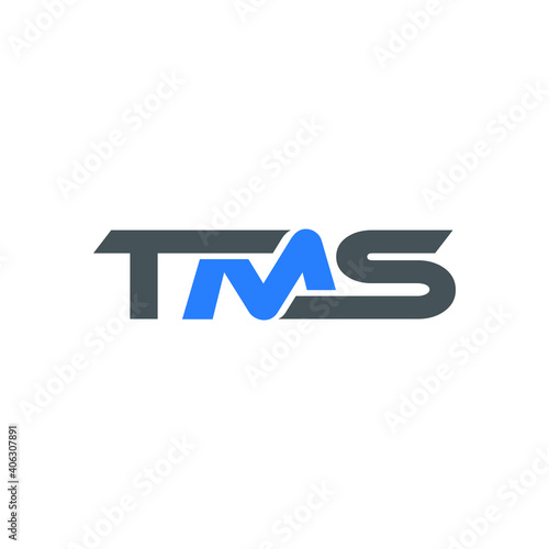 TMS logo TMS icon TMS vector TMS monogram TMS letter TMS minimalist TMS triangle TMS flat Unique modern flat abstract logo design 
