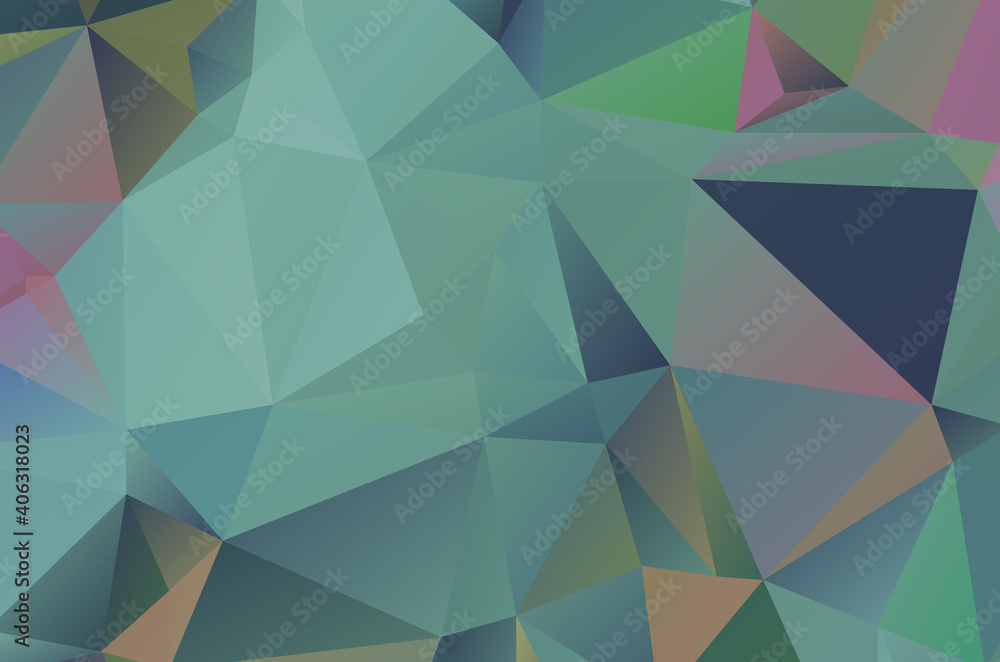 Multi color geometric triangular low poly background style Multi color geometric triangular low poly background style