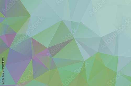 Multi color geometric triangular low poly background style