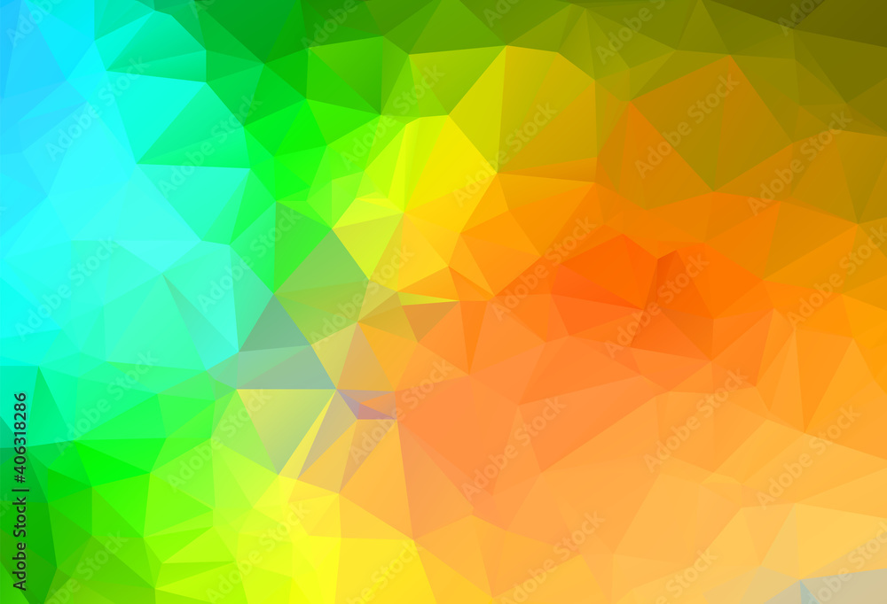 Obraz premium Abstract multicolor full Color rainbow background. Vector polygonal design illustrator