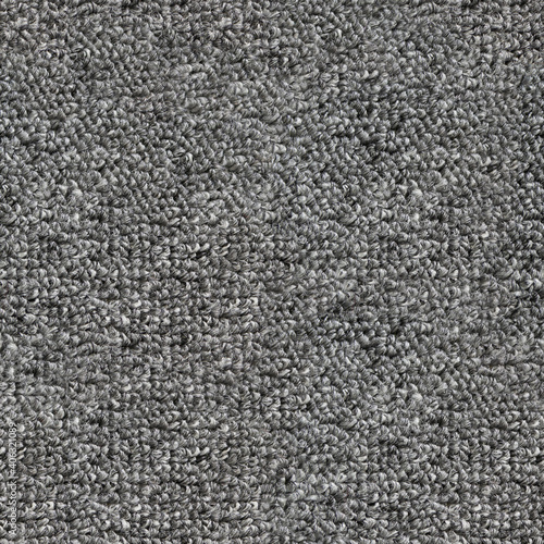 Simple gray carpet seamless pattern flat close up 