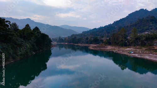 Landscape and Mountain view Water Reflection and Nature