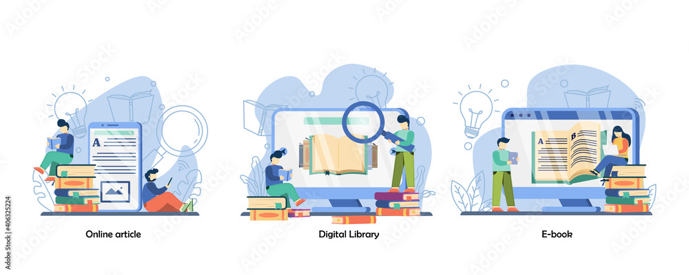 Vector flat design isolated concept metaphor illustrations Vector flat design isolated concept metaphor illustrations
