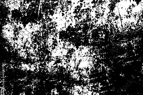 Wallpaper Mural Black and white background. Monochrome grunge background. Abstract texture of dirt, dust, blots, chips. Dirty dirty surface Torontodigital.ca