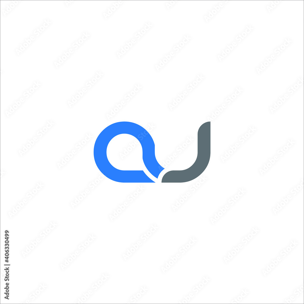 Obraz premium au logo au icon au vector au monogram au letter au minimalist au triangle au flat Unique modern flat abstract logo design 