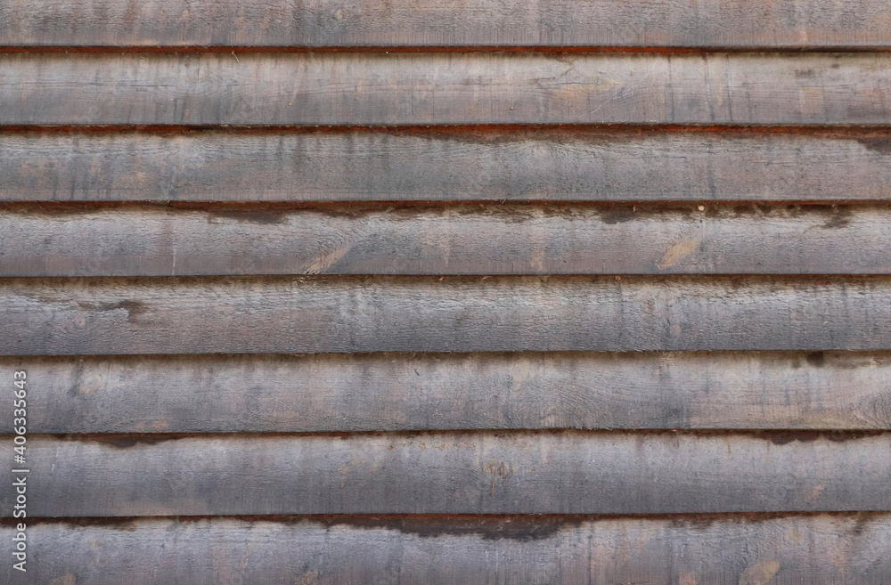 Wooden fence background, boards texture. Horizontal striped pattern Wooden fence background, boards texture. Horizontal striped pattern