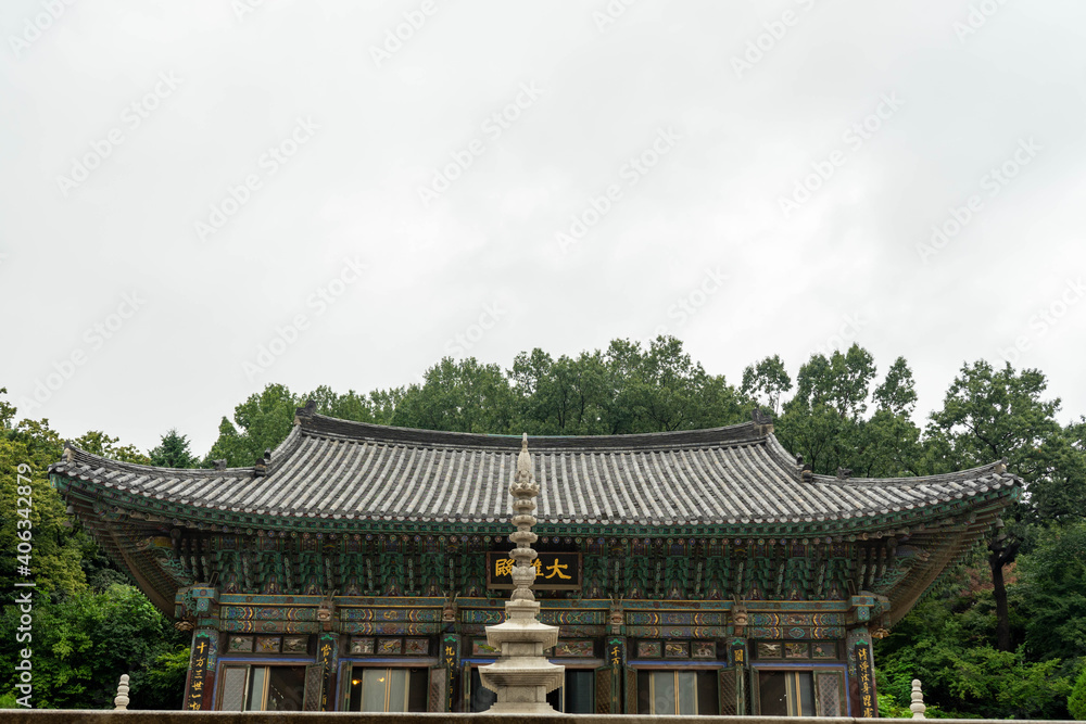 korean buddhism temple in Seoul