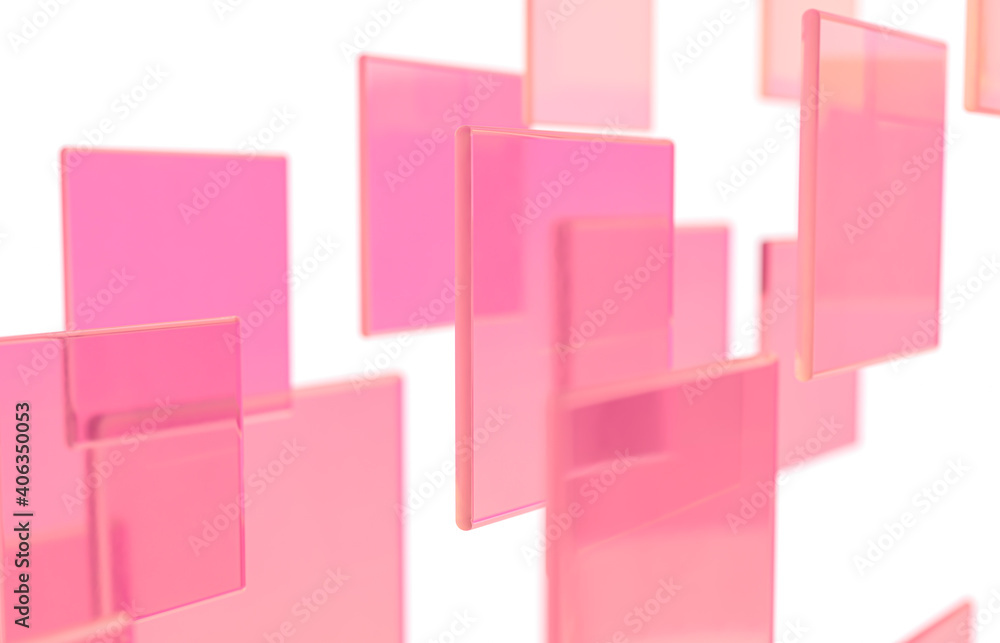 Abstract 3d Technology background with colorful glass card. Abstract 3d Technology background with colorful glass card.