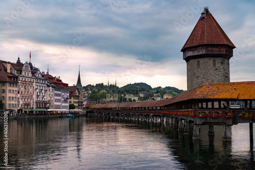 Ponte Lucerna Svizzera © ivan