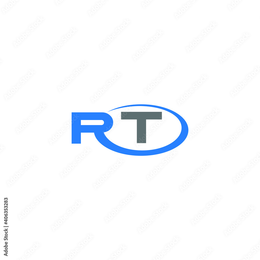 RT logo monogram emblem style with crown shape design template Stock Vector  | Adobe Stock
