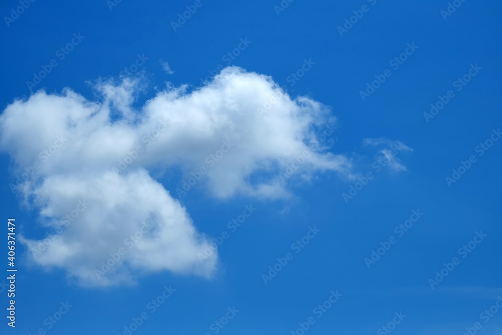 White Clouds with Blue Sky Background, Suitable for Natural Concept. White Clouds with Blue Sky Background, Suitable for Natural Concept.