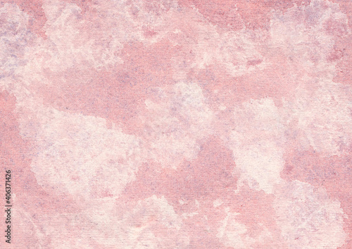 hand painted watercolor texture background, watercolor abstract soft pink