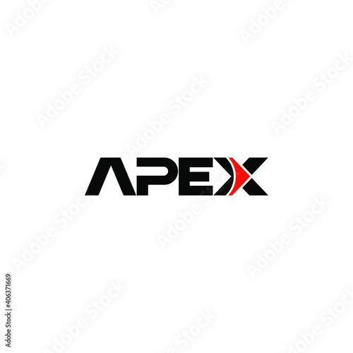 Apex Monogram Initial Letter Business Logo Design Concept