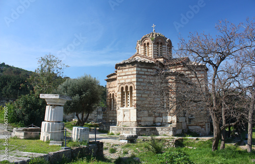 Church of Holy Apostles on Agora in Athens, Greece
