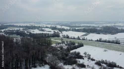 Drone Media - Winter Wonderland - Rheinau / Diersheim / Germany photo