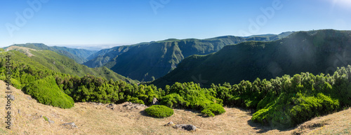 Viewpoint in the heights of Madeiras central plateau