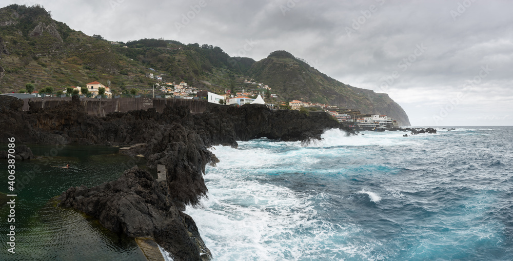 Natural Pools of Porto Moniz, Madeira island