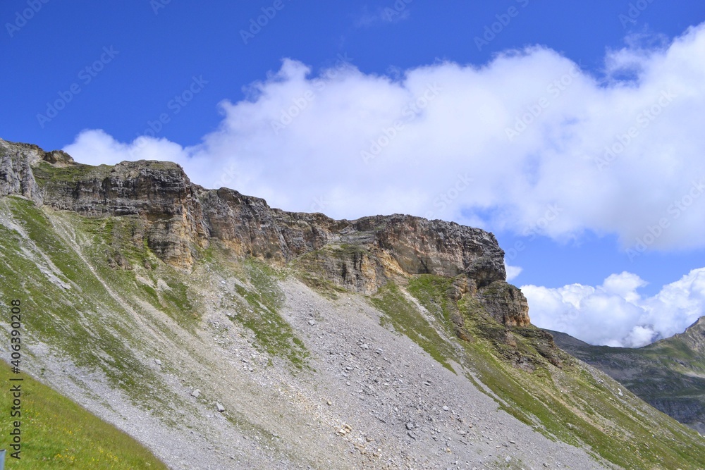 Alps, National Park in the Grossglockner area of ​​Austria, rocks, cliff