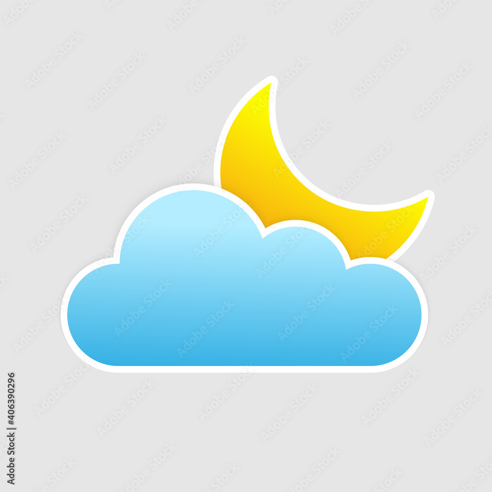 weather icon. sun and clouds. Flat vector weather and meteorology for mobile and web application. weather forecast icons vector illustration. weather icon. sun and clouds. Flat vector weather and meteorology for mobile and web application. weather forecast icons vector illustration.