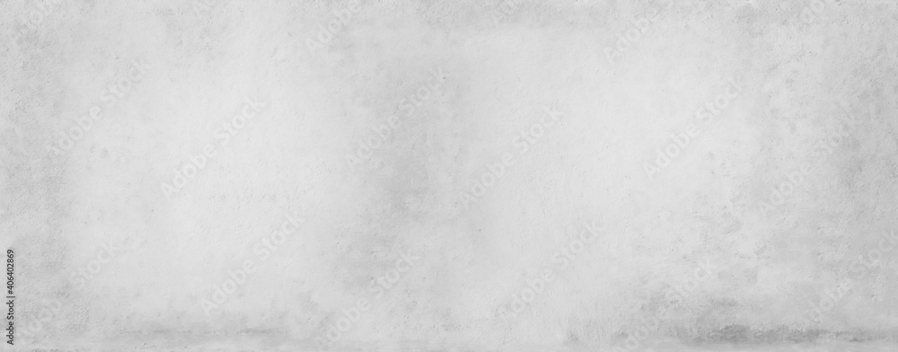 Fototapeta premium White or gray blank grunge concrete or cement wall texture abstract background with weathered dirt, old, vintage, rough pattern on surface. Architecture vintage floor backdrop for design