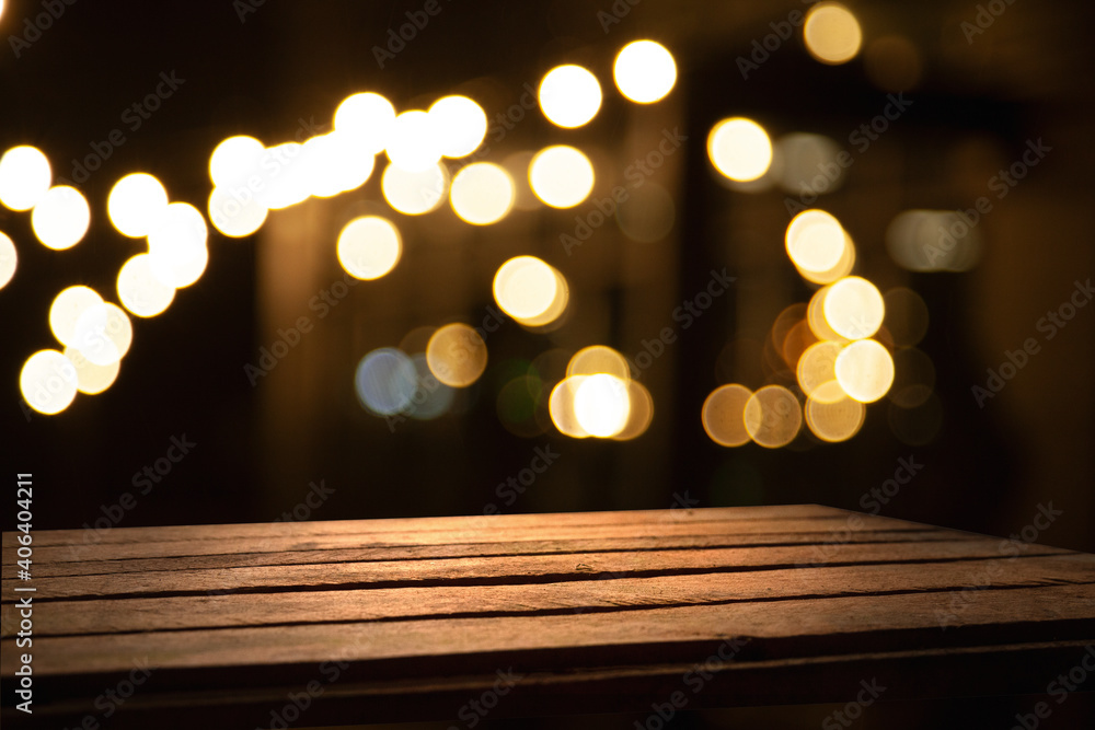 blurred background of cafe and dark brown wood desktop in retro style blurred background of cafe and dark brown wood desktop in retro style