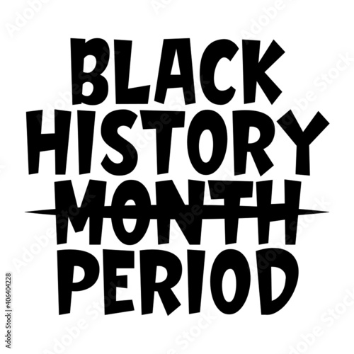 Black History Month Period, Black Girls Vector File