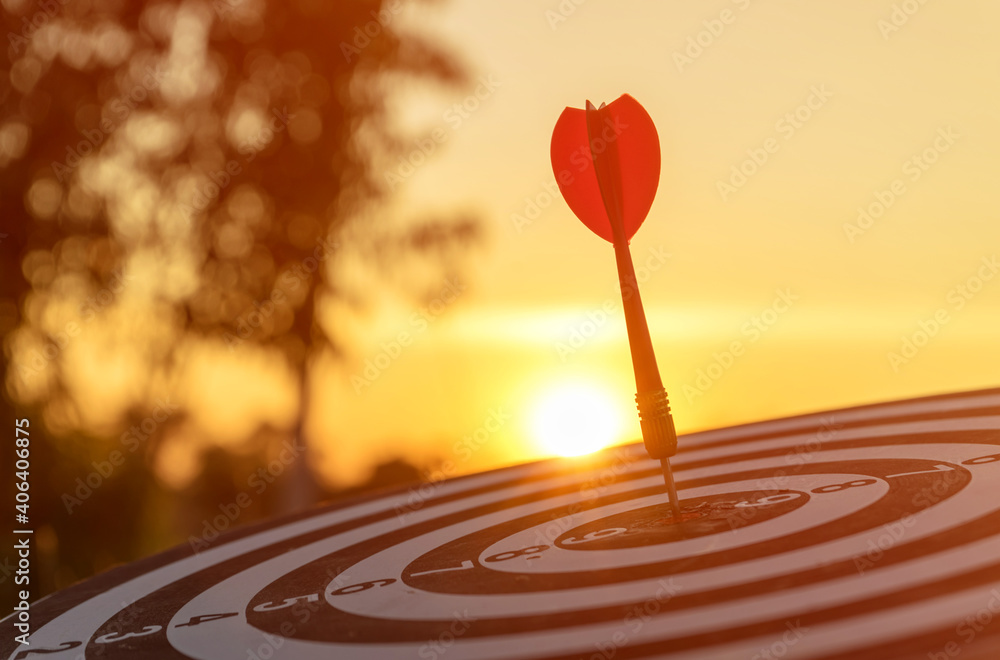 Success goals Targeting the business concept. The concept of starting a new business that goes better, business development to success target concept.Dartboard is the target and goal concept. Success goals Targeting the business concept. The concept of starting a new business that goes better, business development to success target concept.Dartboard is the target and goal concept.