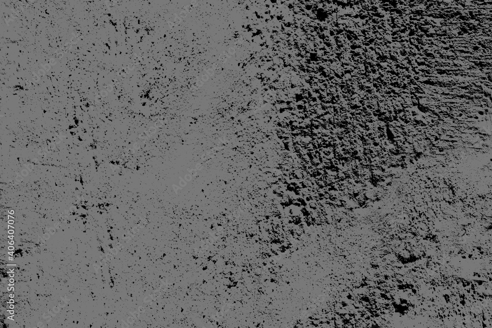 Black Eroded Stone Texture on Gray Background, Using for Image Overlay and Multiply. Black Eroded Stone Texture on Gray Background, Using for Image Overlay and Multiply.
