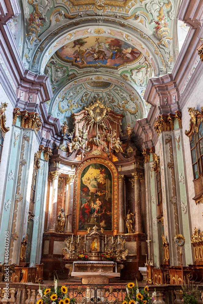 Altar of the Church of the Monastery of Herzogenburg