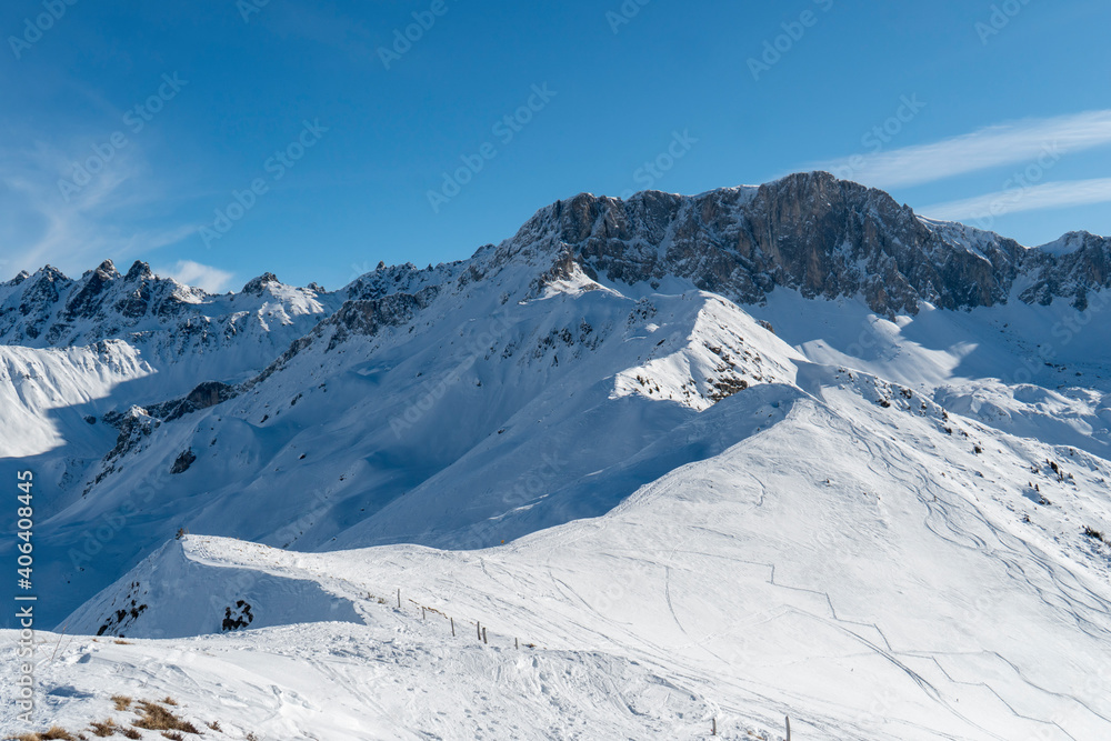 Obraz premium verschneite Winterlandschaft