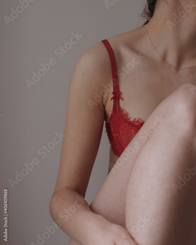 beautiful woman's body part with no retouch