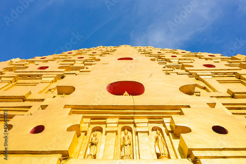 Phuthakaya Pagoda at Wat Wang Wiwekaram,Sangkhla Buri, Kanchanaburi, Thailand photo