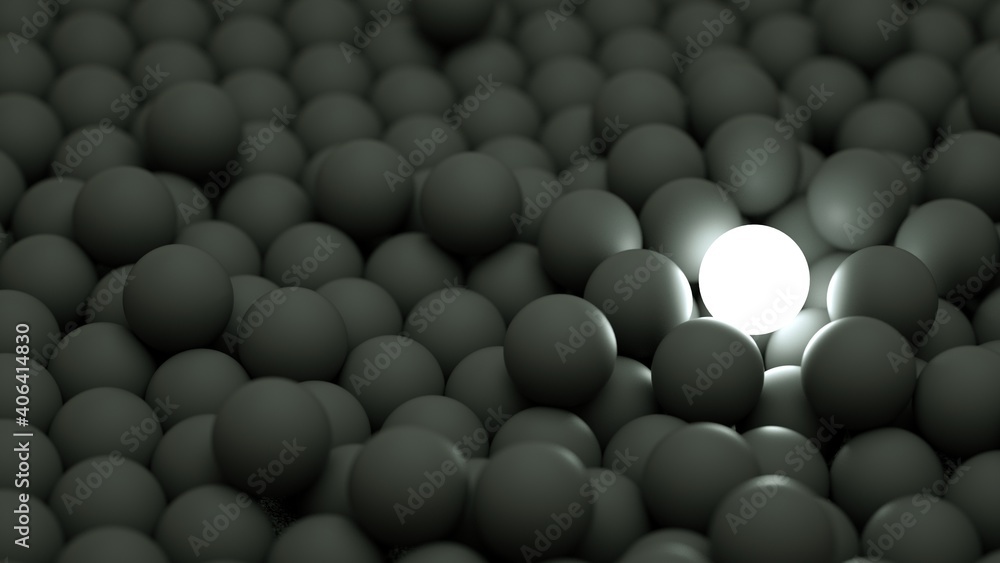 Different - special one shining among others