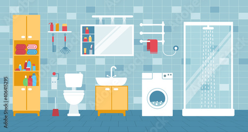 Bathroom interior