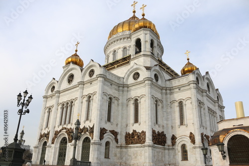 cathedral of Christ the Saviour in Moscow