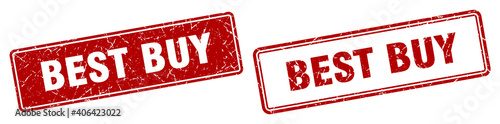 best buy stamp set. best buy square grunge sign
