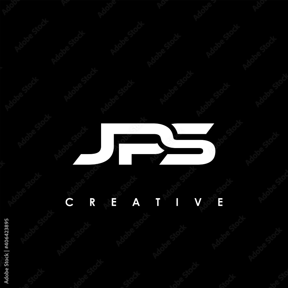 JPS Letter Logo Design on Black Background. JPS Creative Initials Letter  Logo Concept Stock Vector - Illustration of letter, creative: 243695843