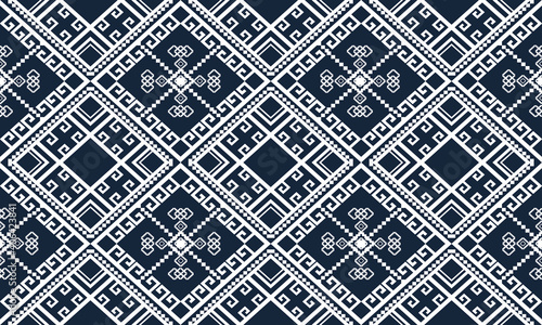 Geometric ethnic pattern oriental. seamless pattern. Design for fabric, curtain, background, carpet, wallpaper, clothing, wrapping, Batik, fabric,Vector illustration. pattern sty