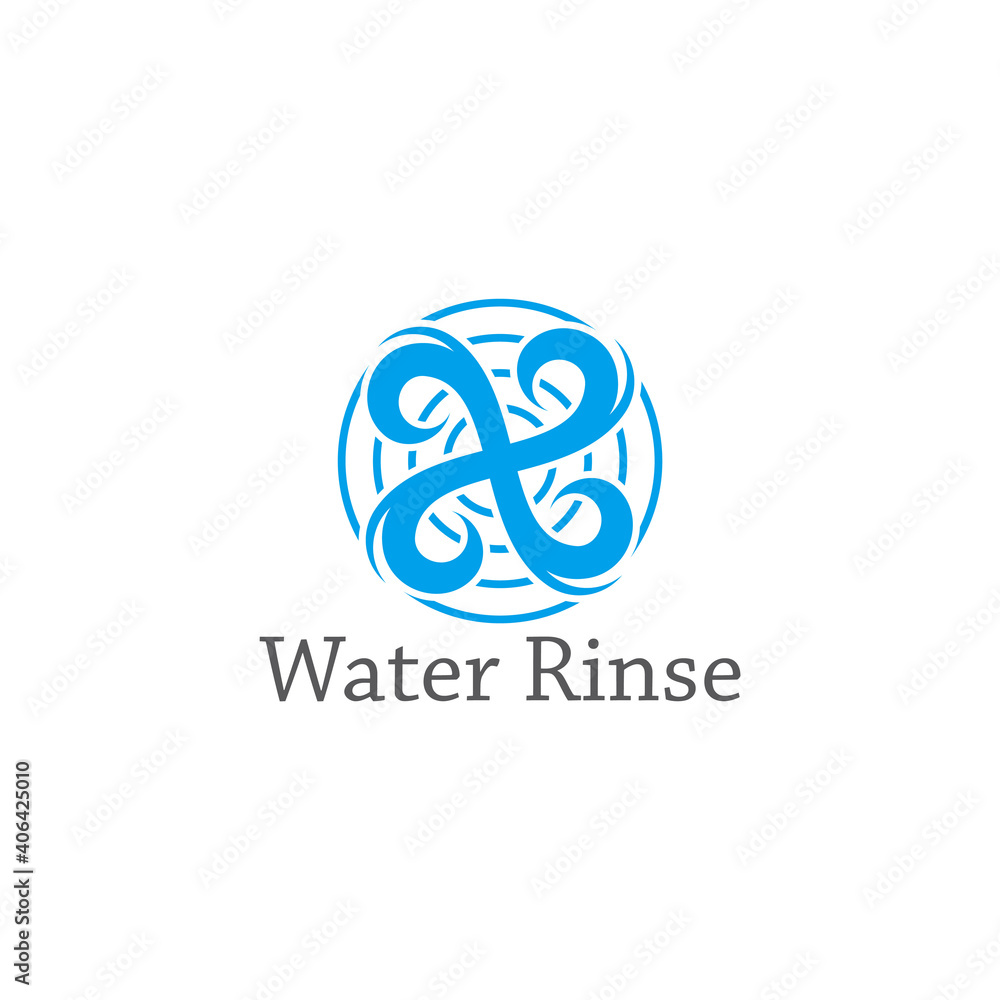 swirl water rinse motion circle symbol vector swirl water rinse motion circle symbol vector