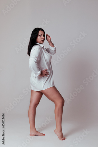 woman in white dress