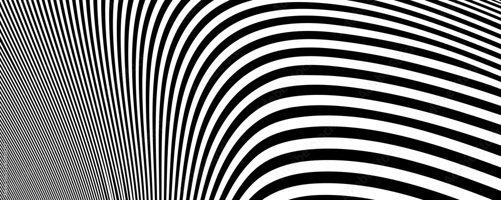 Black and white wave lines background Black and white wave lines background