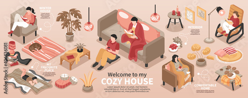 Cozy Home Infographics