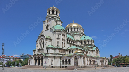 Prachtvolle Alexander-Newski-Kathedrale in der bulgarischen Hauptstadt Sofia 