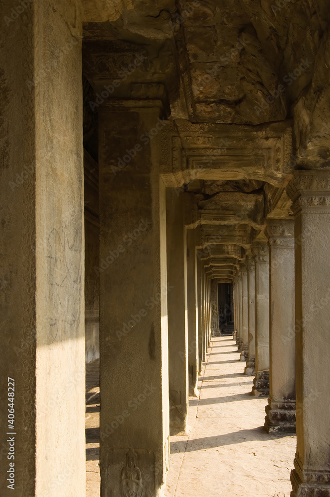 South Gallery, Angkor Wat, Siem Reap, Cambodia, UNESCO World Heritage Site