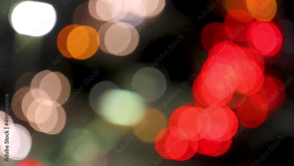 City lights at night title sequence City lights at night title sequence