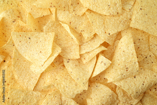 nacho corn chips seamless background