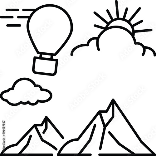 balloon, pursuit, travelling, air balloon, skydive  