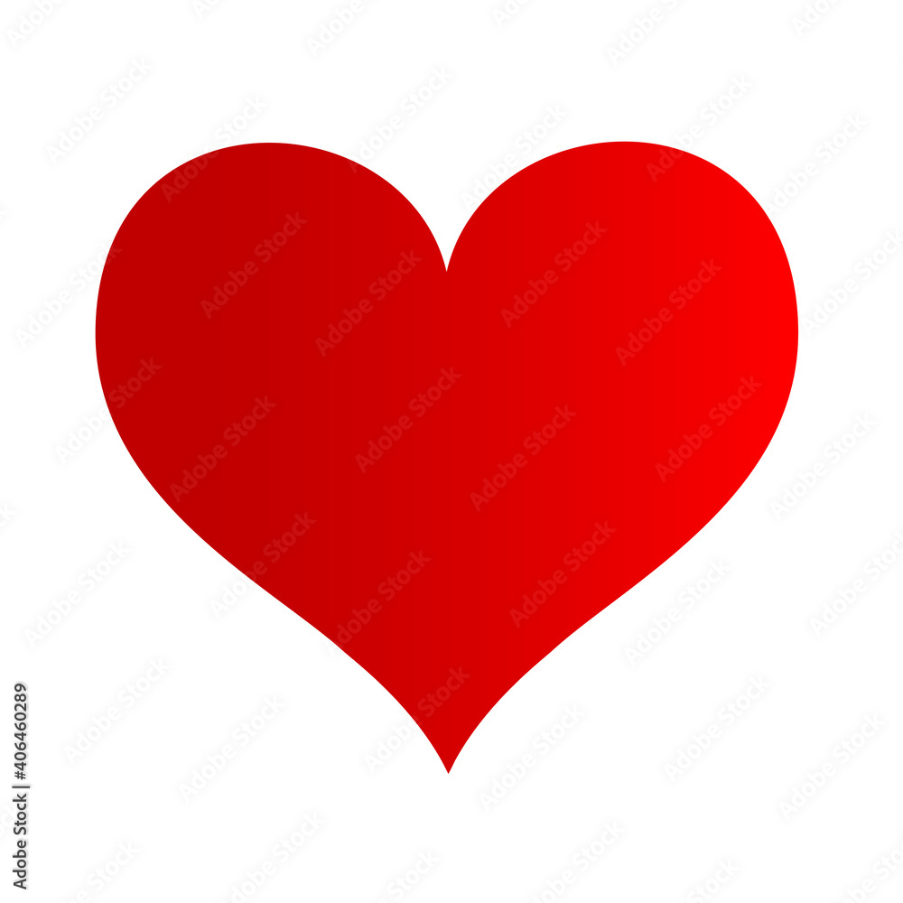 Valentine's Day. Red heart. Abstract vector background. The holiday of lovers. Congratulation. Card.