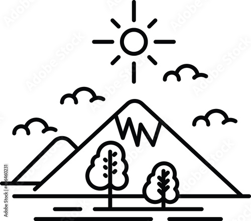 mountains, sun, landscape, hill station, vocation